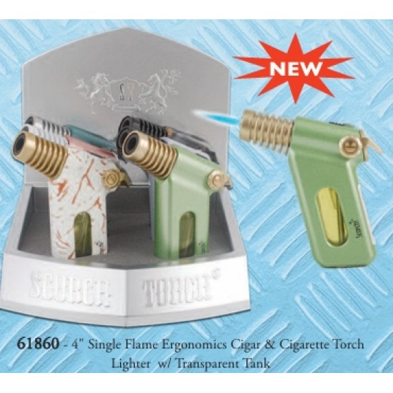 61860-Single Flame Ergonomics Scorch Torch Lighter