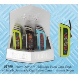 61790 Scorch torch with cigar cutter