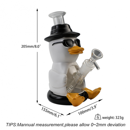 Sunglasses  duck water  pipe