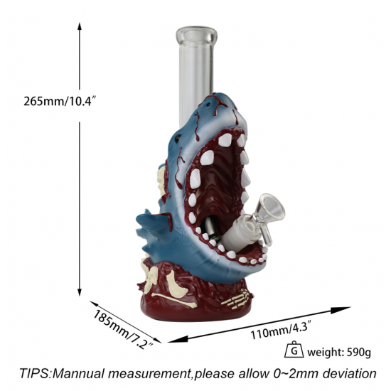  Zombie shark water pipe