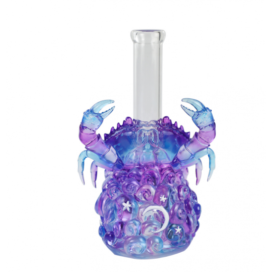 Crystal glass Cancer water pipe