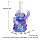 Crystal glass Cancer water pipe
