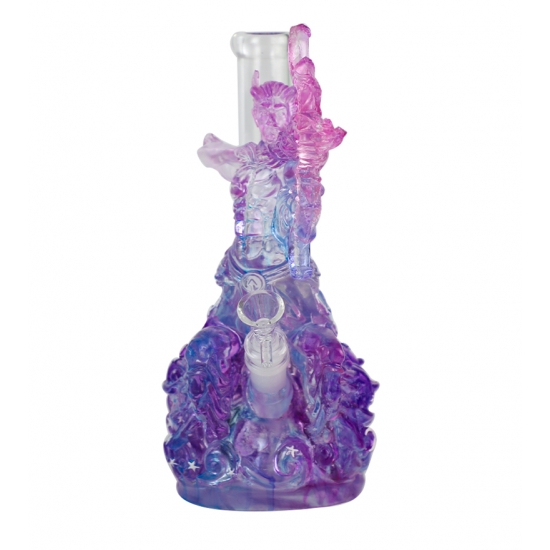 Crystal glass Sagittarius water  pipe