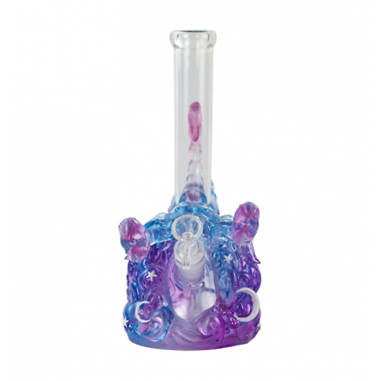 Crystal glass Scorpio water  pipe