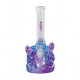 Crystal glass Scorpio water  pipe