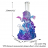 Crystal glass Leo water pipe