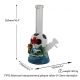 Maple  leaf football water pipe