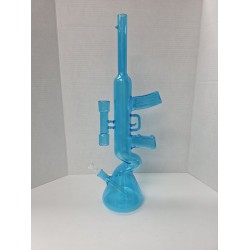 18" Pink/Blue Tube Water Pipe