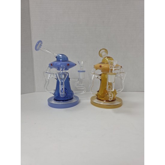 Colour tube recycler Waterpipe