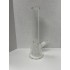 18" Inline Perc Clear Water Pipe
