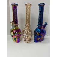 14" Skull Shape Water Pipe 