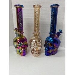 14" Skull Shape Water Pipe 