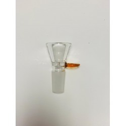 Glass Bowl with color Handle HI1-11102 