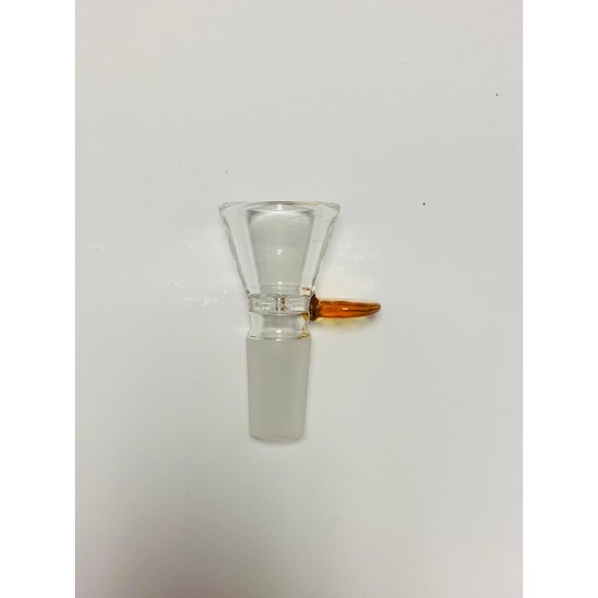 Glass Bowl with color Handle HI1-11102 