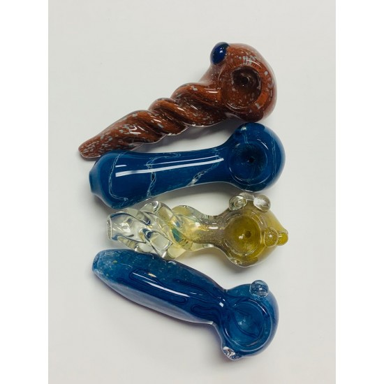 4" Glass Hand pipe