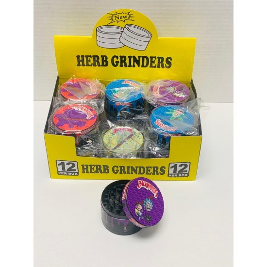 4pc 63mm Tobacco Metal Grinder HI4-52208