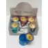 4pc 63mm Tobacco Metal Roller Grinder HI7-52112