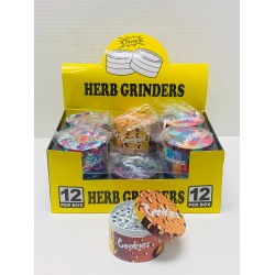 4pc 63mm Tobacco Metal Grinder HI4-43608
