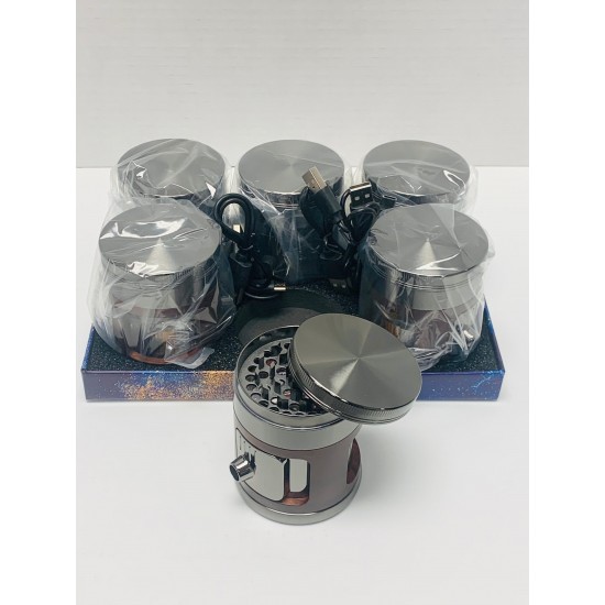 4pc 63mm Tobacco Electric Grinder HI9-43915