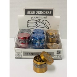 4pc 50mm Tobacco Metal Grinder HI4-51808