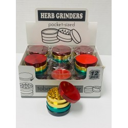 4pc 50mm Tobacco Metal Grinder HI4-52407