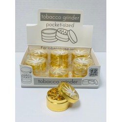 3pc 50mm Tobacco Metal Grinder HI3-41706