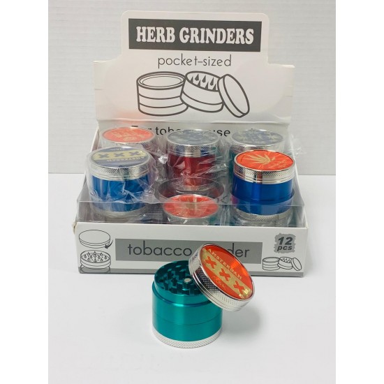 4pc 50mm Tobacco Metal Grinder HI4-31708