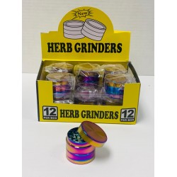 4pc 38mm Tobacco Metal Grinder HI3-31505