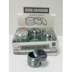 4pc 50mm Tobacco Metal Grinder HI5-43408