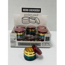 4pc 38mm Tobacco Metal Grinder HI3-43505