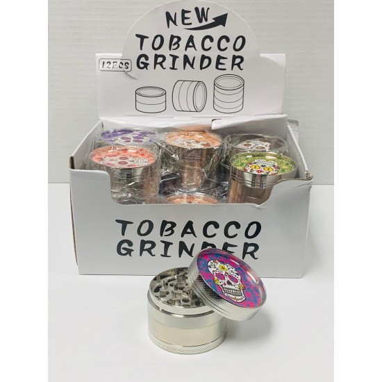 4pc 63mm Tobacco Metal Grinder HI5-41808