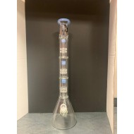 22" Three Percolator Water pipe Ind