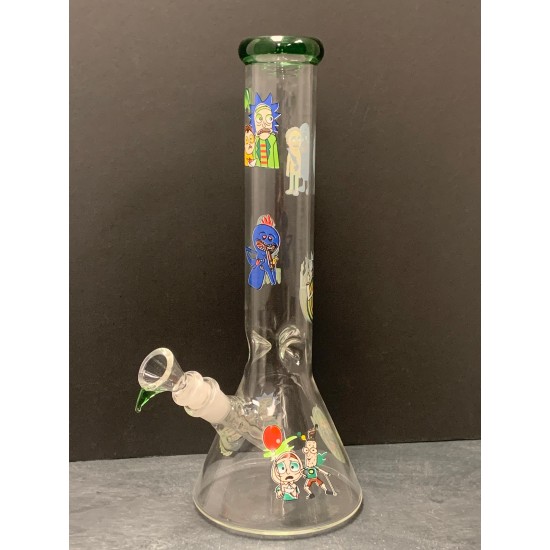 12" Beaker With R&M Design Water pipe Ind