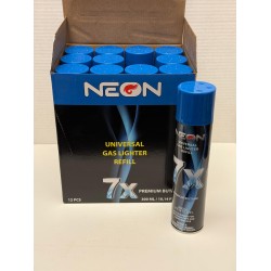 12pc Neon-7x Refined Butane HI27-82127