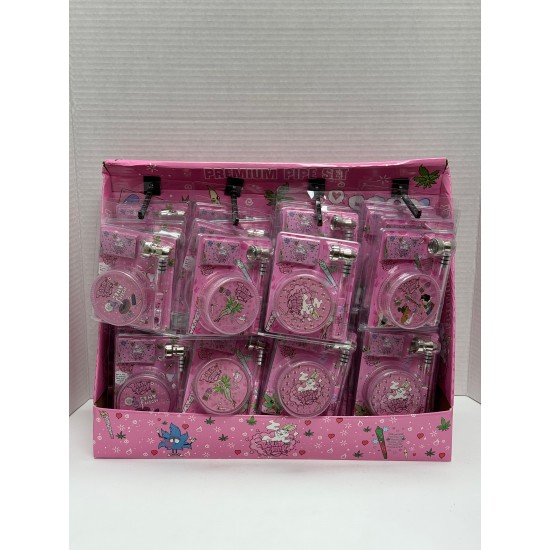 32pc Metal pipe Display