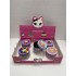 4pc 63mm Tobacco Cake Metal Grinder 