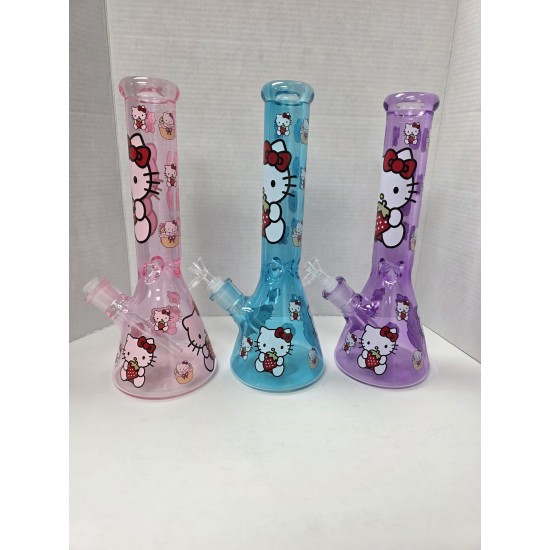 14" 7mm Beaker Water Pipe 