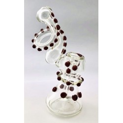 Curved crystal color tube
