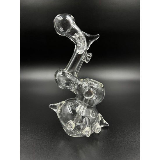 Crystal clear bubbler