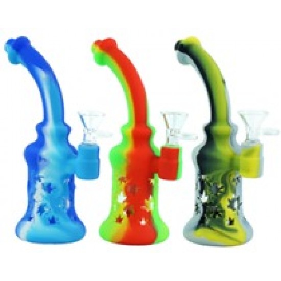 Hemp leaf Water Pipe