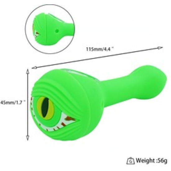 Eye Silicone hand pipe