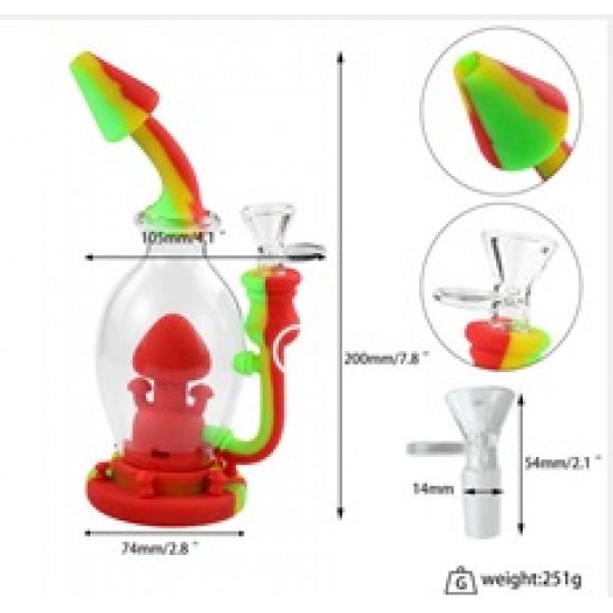 Mushroom water pipe