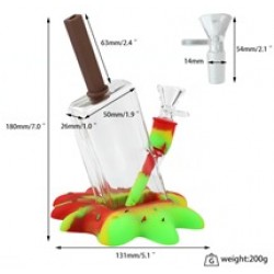 Drop popsicle water pipe