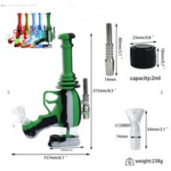 Laser gun water pipe