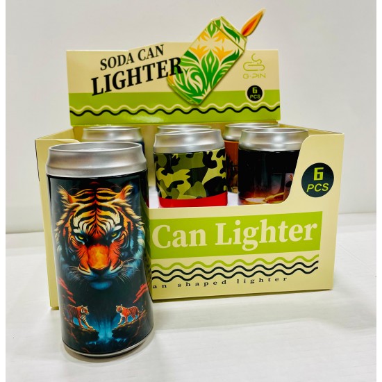 Soda can lighter