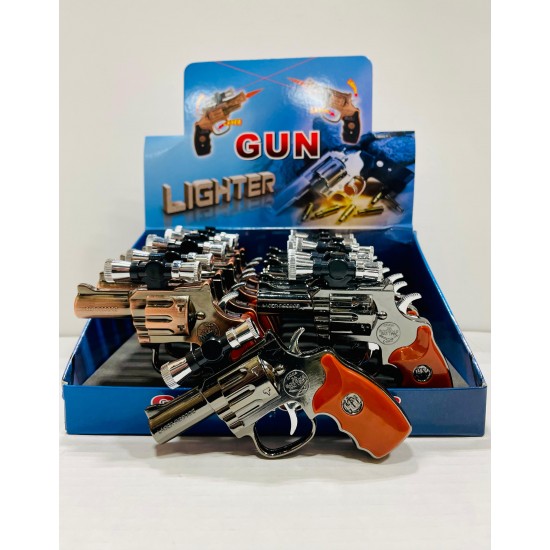 Gun lighter with laser